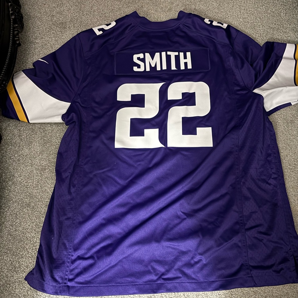 NFL Purple and White Vikings Jersey